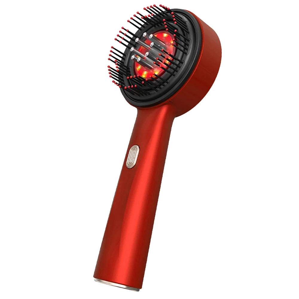 Electric Vibration Massage Comb Red Light Hair Growth Massage