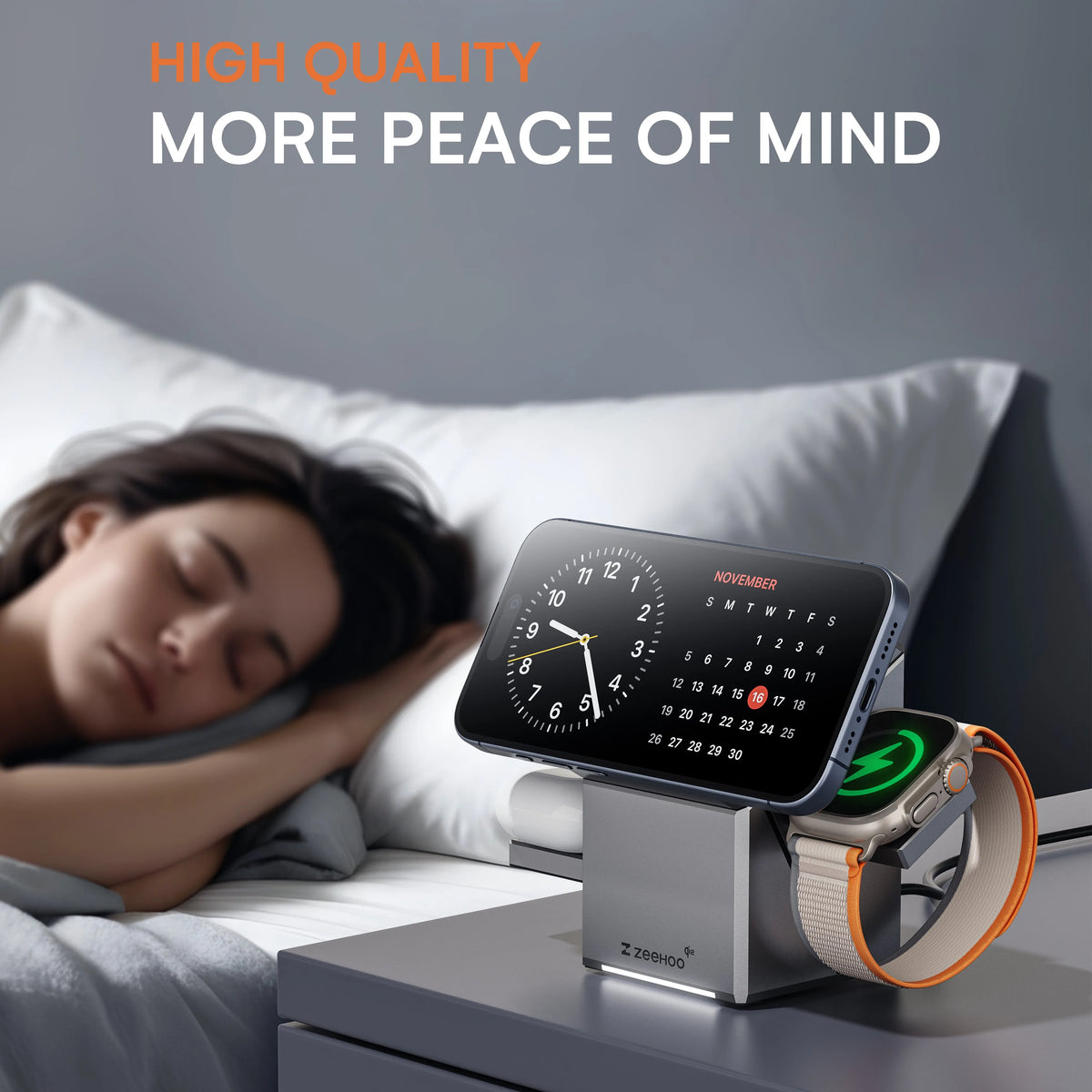 3-in-1 Magnetic Wireless Charger Stand for iPhone