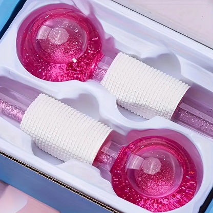 2PcsFacial Ice Globes Cooling Face Roller for Eye