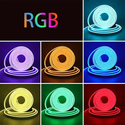 USB Neon Rope Lights Strip for Living Room Bedroom