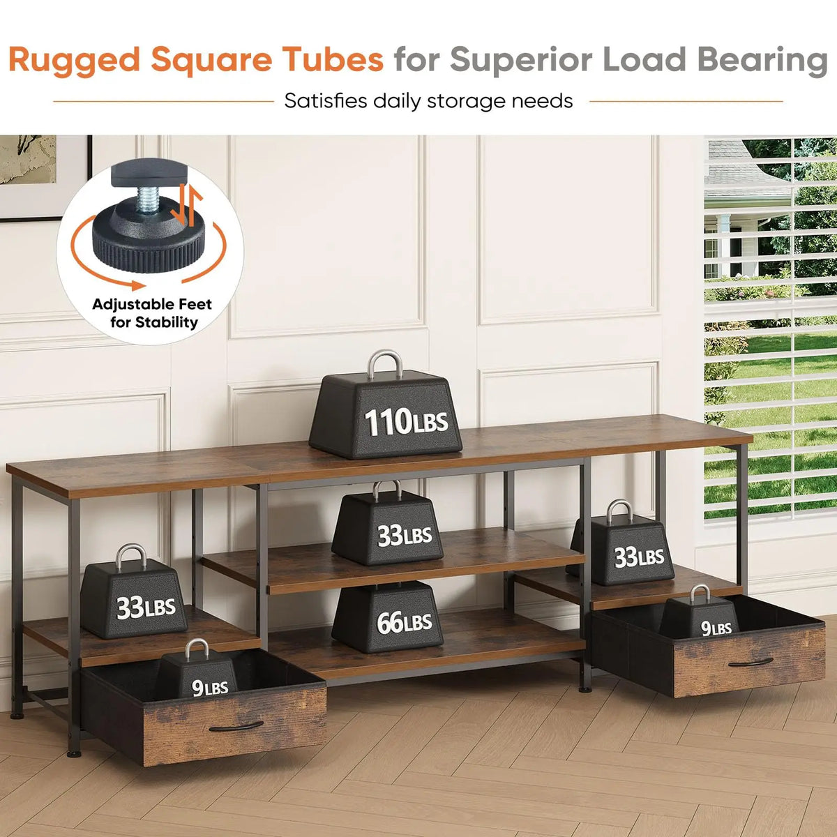 Wooden Tv Stand For Up TV Entertainment Center For Living Room