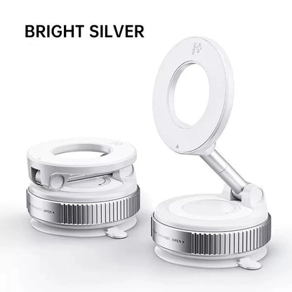 Foldable Vacuum Suction Magnetic Phone Mount
