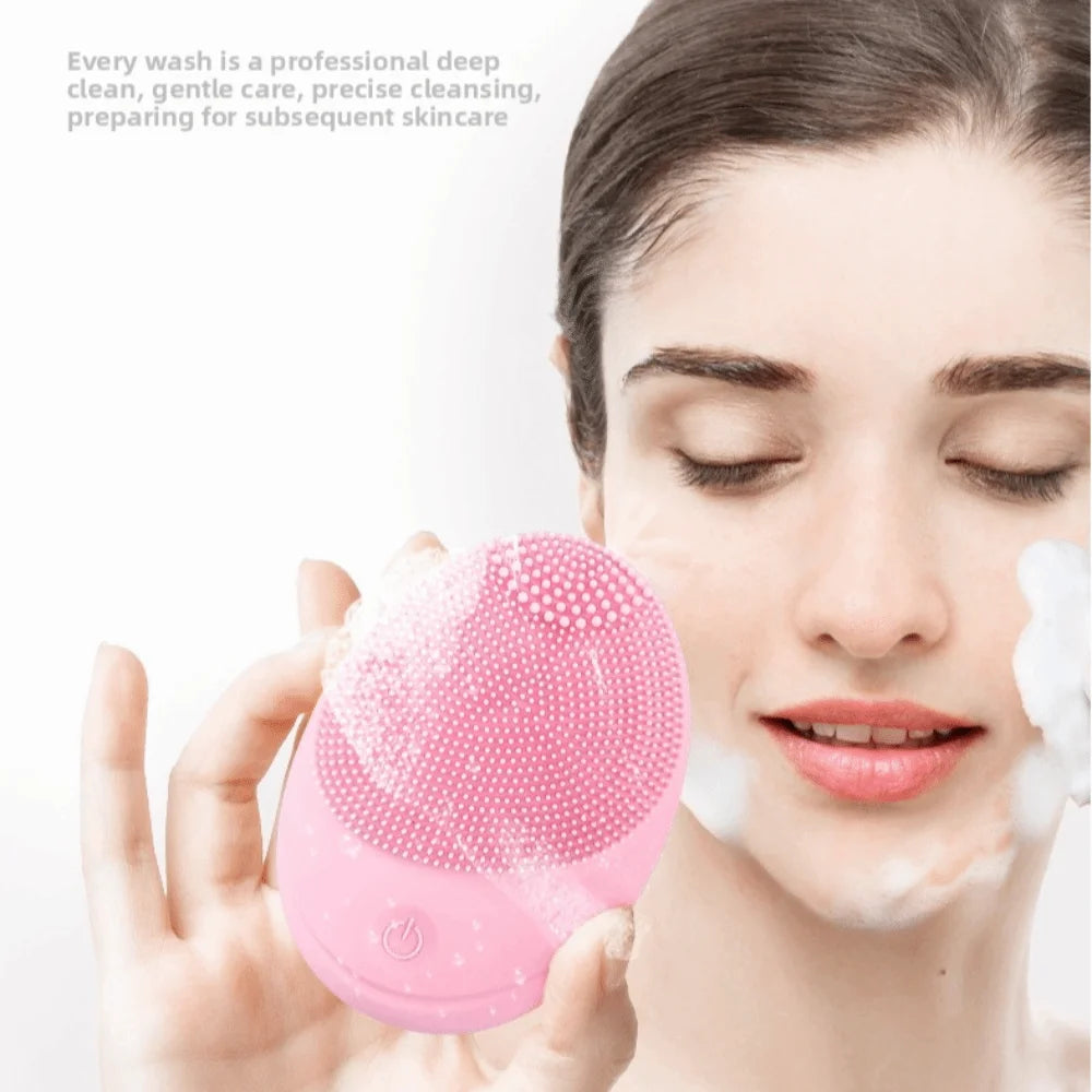 Soft Silicone Facial Cleansing Brush
