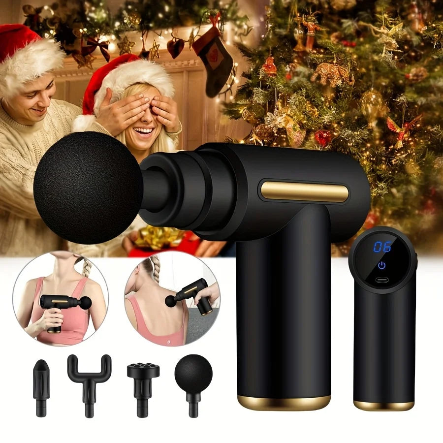 Powerful Cordless Massage Gun with LED Display