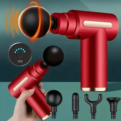 Powerful Cordless Massage Gun with LED Display
