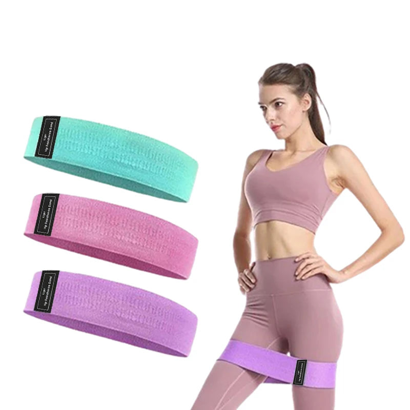 New Basic Fabric Resistance Hip Booty Bands