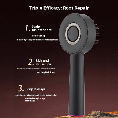 Electric Vibration Massage Comb Red Light Hair Growth Massage