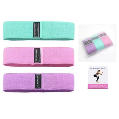 New Basic Fabric Resistance Hip Booty Bands