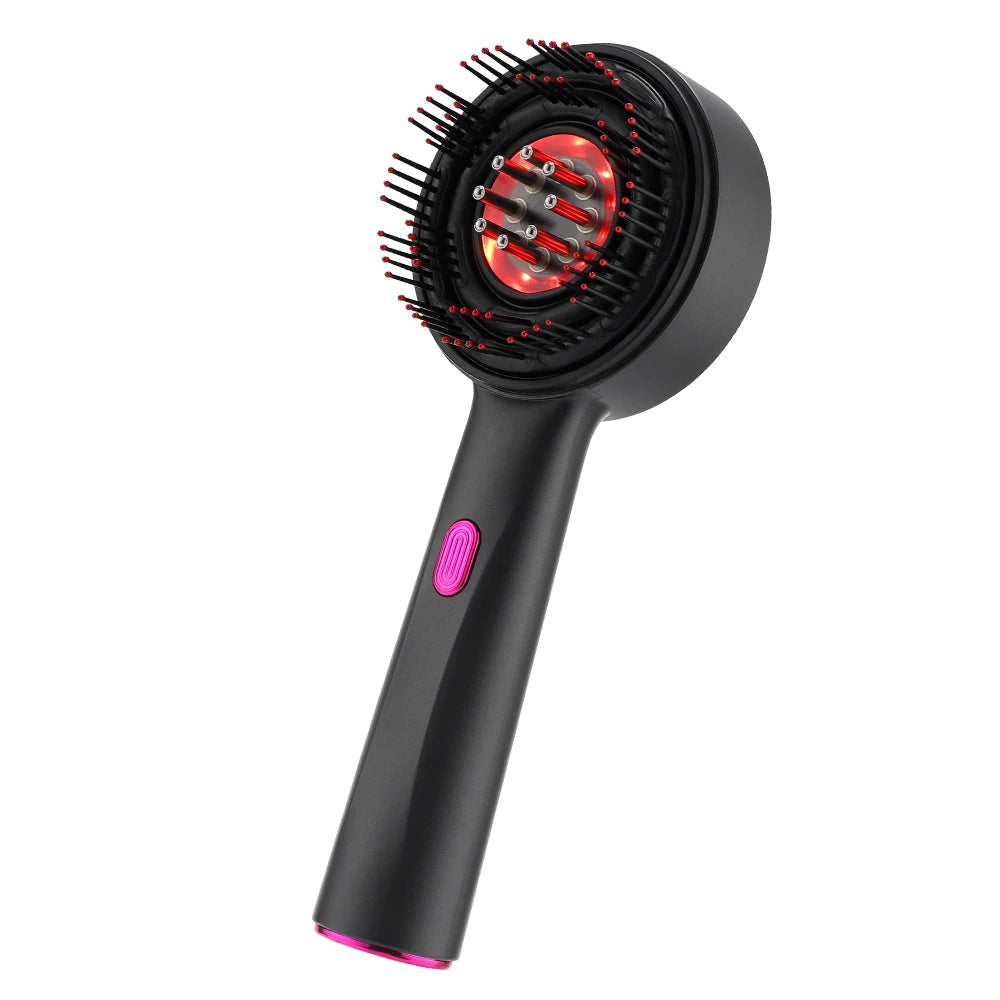 Electric Vibration Massage Comb Red Light Hair Growth Massage