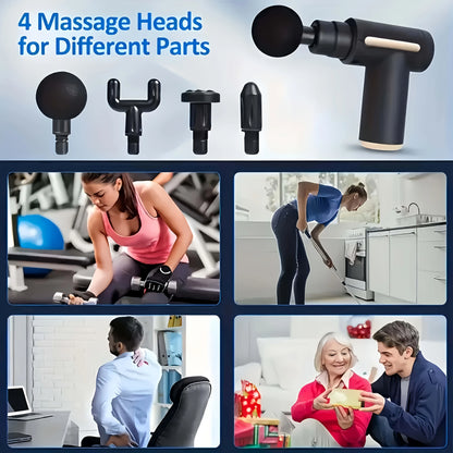 Powerful Cordless Massage Gun with LED Display