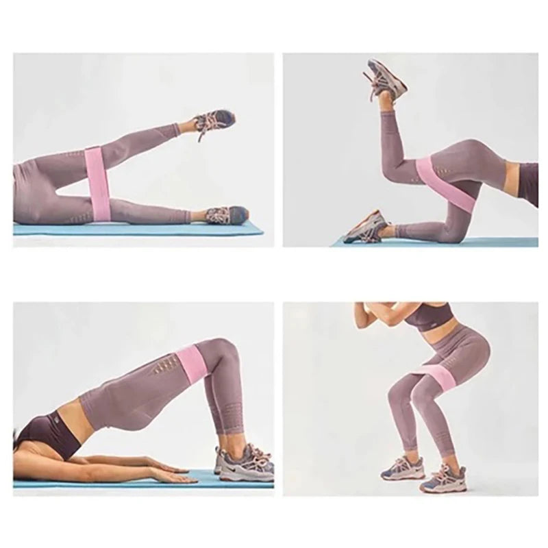 New Basic Fabric Resistance Hip Booty Bands
