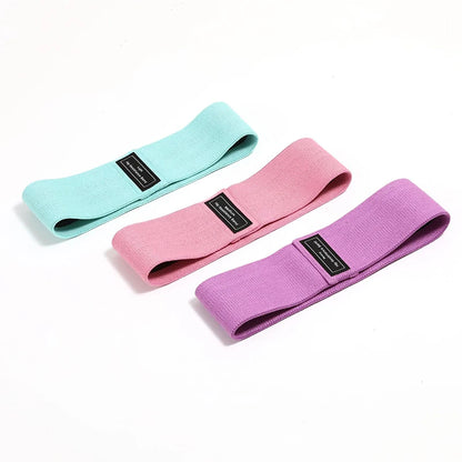 New Basic Fabric Resistance Hip Booty Bands