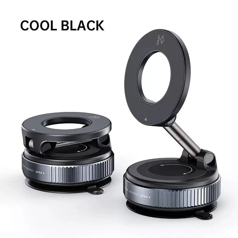 Foldable Vacuum Suction Magnetic Phone Mount